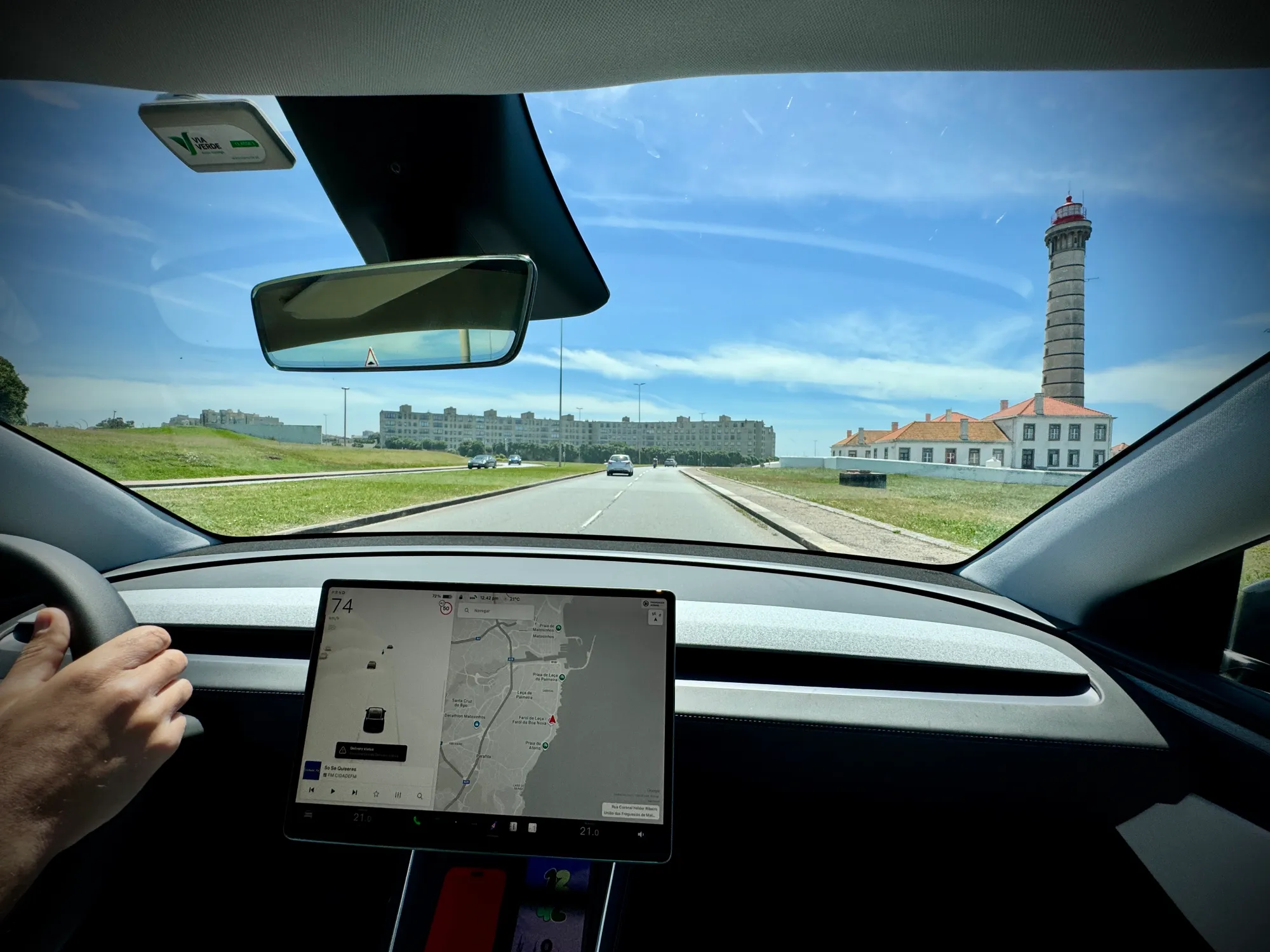 Interior do novo Tesla Model Y