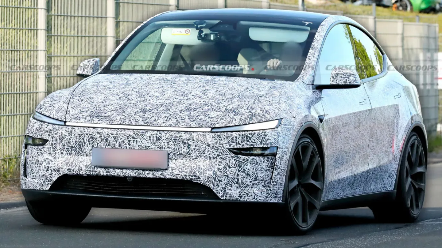 Protótipo do Model Y Performance dá nas vistas em Nürburgring
