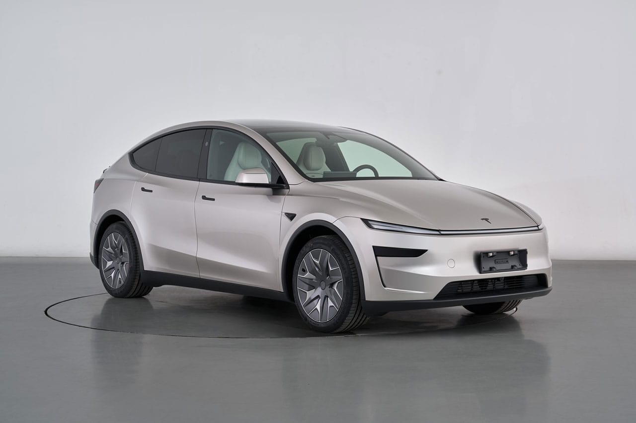 O novo Model Y ficou maior na China - leva seis a bordo